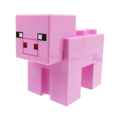 LEGO Minecraft - figurka świnia / świnka / prosiak
