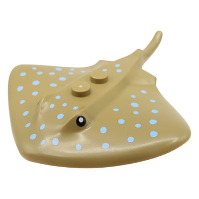 Przejdź do produktu LEGO ryba płaszczka - ciemna beżowa