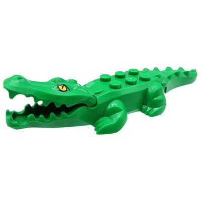 LEGO krokodyl / aligator - zielony