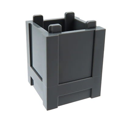 LEGO skrzynia / pojemnik / kontener - ciemna szara