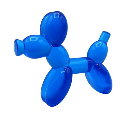 LEGO balon / balonik piesek - ciemny niebieski