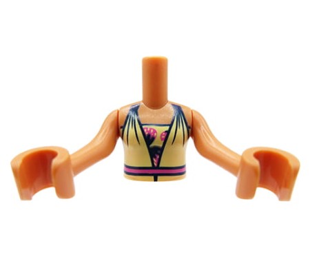 LEGO Friends tors figurki - jasna żółta bluzka na ramiączkach
