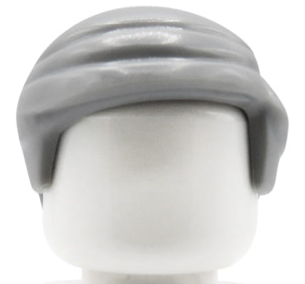 Zum Produkt LEGO Minifigur Haare - männlich, grau, kurz