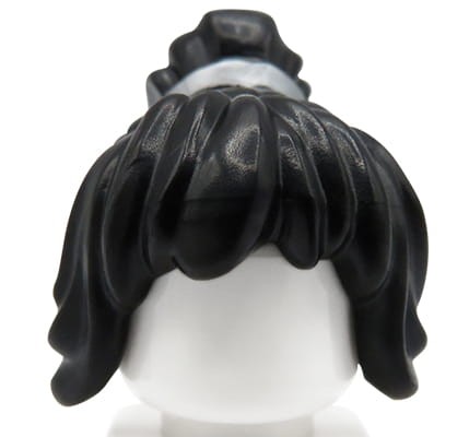 Przejdź do produktu LEGO włosy figurki - damskie, czarne, kucyk