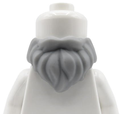 LEGO broda - siwa / jasna szara