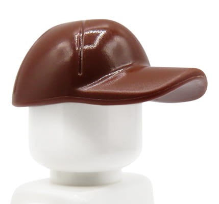 LEGO czapka z daszkiem - brązowa