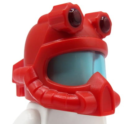 Przejdź do produktu LEGO hełm nurka / kask do nurkowania - czerwony 