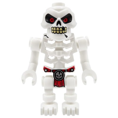 LEGO Ninjago Legacy - figurka szkielet / kościotrup Skulkin