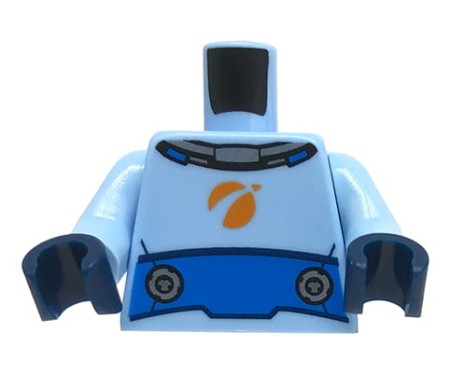 LEGO tors figurki - kosmonauta, kombinezon / skafander