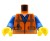 LEGO tors figurki - robotnik / budowniczy / kamizelka ochronna