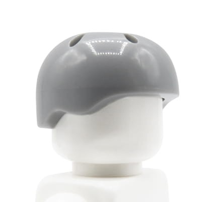 LEGO kask sportowy / rowerowy - jasny szary