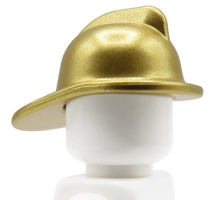 Zum Produkt LEGO Feuerwehrhelm - Metallic Gold