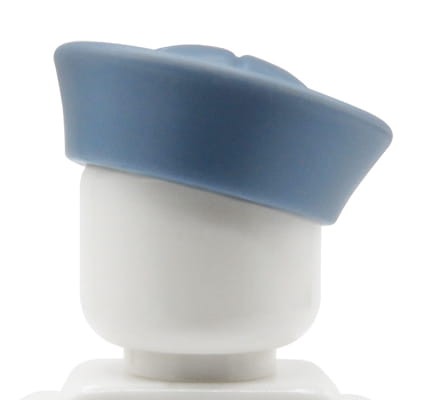 Czapka marynarza - piaskowa niebieska