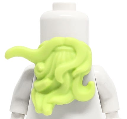 LEGO broda - żółto-zielona, długa