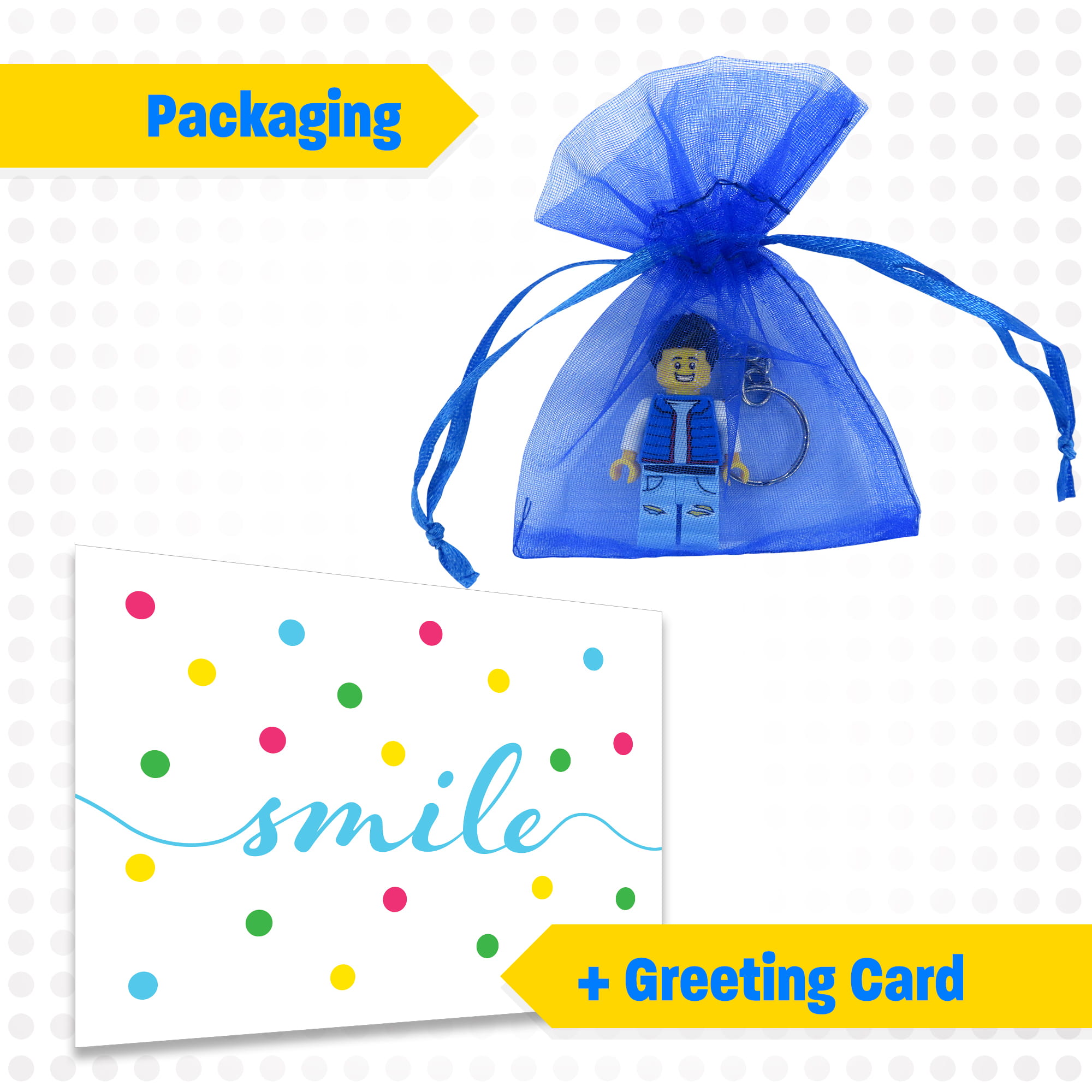 Porte-clés - Figurines personnalisées à partir de pièces LEGO